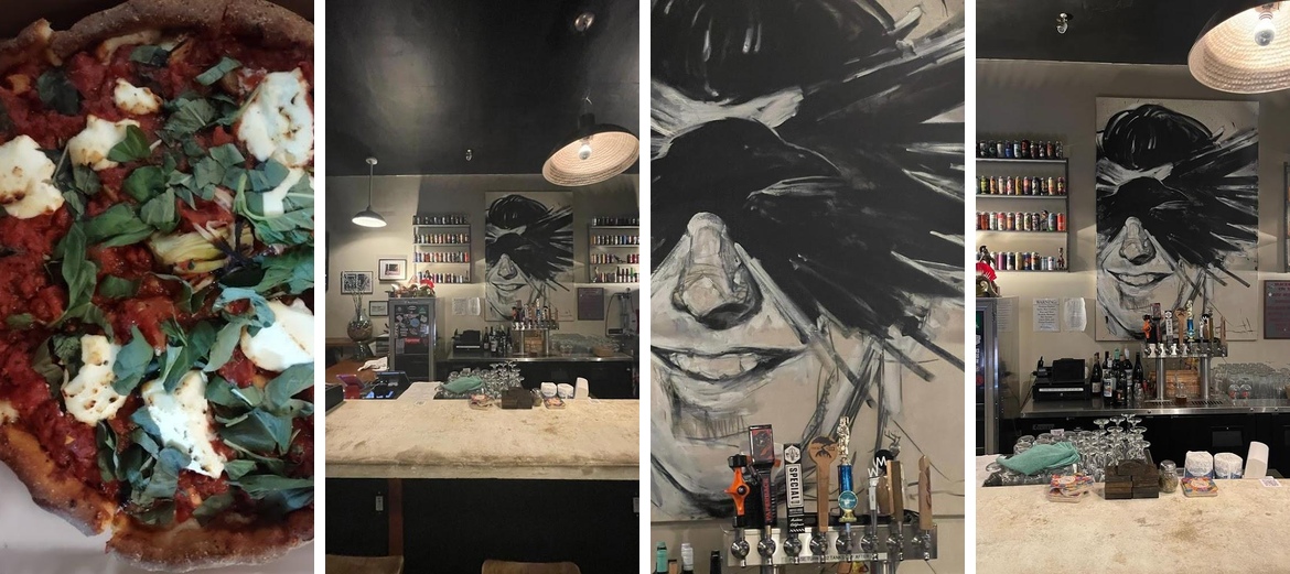 Blackbird Pizza Shop Menu